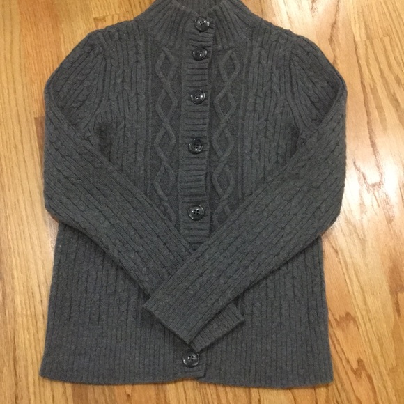 Talbots petite small button down sweater - Picture 1 of 7